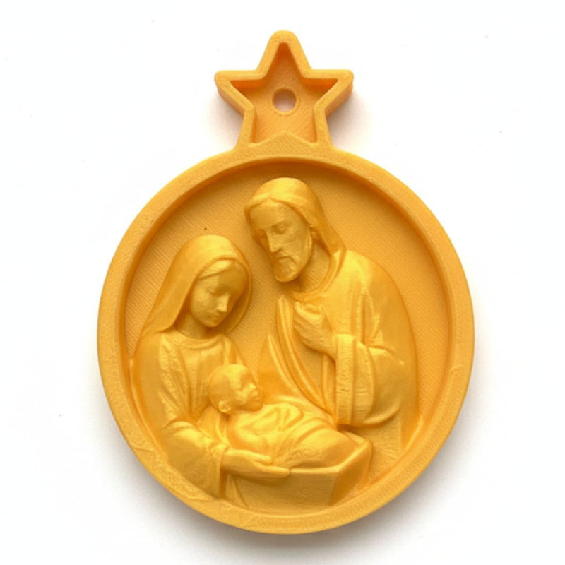 Enfeite Natal Sagrada Família Abençoada - Presépio