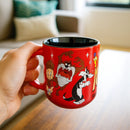 Caneca Looney Tunes Stay Weird Cerâmica Original - 410ml