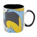 Caneca de porcelana  I´m Batman Dc - amarela cor única
