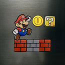 Ímãs Geek - 6 Peças Mario e Clássicos Video Games Geladeira