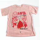 Camiseta Anya and Peanuts Rosa
