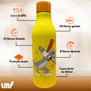 Garrafa Térmica 500ml - Tom & Jerry, Versátil e Divertida