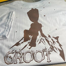 Camiseta Baby cor branca 100% algodão