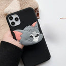 Suporte 3d dedo alça apoio Selfie Celular Tom & Jerry - Tom