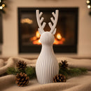 Decoração Natalina Rena - Branca