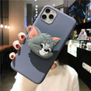 Suporte 3d dedo alça apoio Selfie Celular Tom & Jerry - Tom