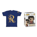 Kit Funko Pop Harry Potter 149 e Camiseta Hp Corvinal 23 cor Azul - M