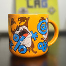 Caneca Looney Tunes Tazmania Original Good Vibes Only -410ml