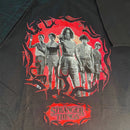 Camiseta Stranger Things Cor Preta Nacional 100 Algodao