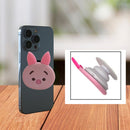 Suporte 3d dedo alça apoio Selfie Celular animado fofo