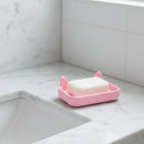 Saboneteira Capivara com Drenagem - Porta Sabonete Divertido Decorativo em Impressao 3D para Banheiro e Cozinha - Rosa