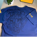 Camiseta Hp Corvinal 23 cor azul 100% algodão
