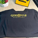 Camiseta 100% Algodão God Of War RAGNAROK Cor Preto