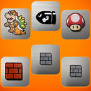 Kit de Ímãs Retro - 6 Peças Bowser e Video Games Mario