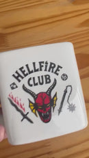 Caneca Quadrada Stranger Things Hellfire
