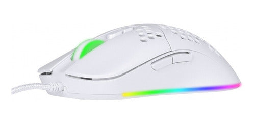 Mouse Gamer Vx Gaming Void Led Rgb 7600 Dpi Branco