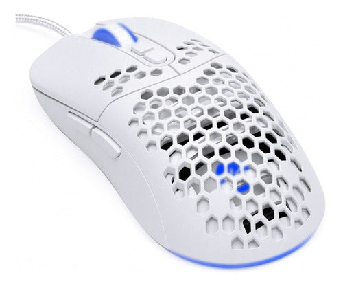 Mouse Gamer Vx Gaming Void Led Rgb 7600 Dpi Branco