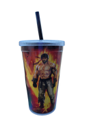 Copo Canudo 600ml Street Fighter Player Select - Beek