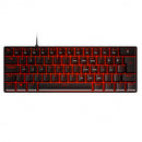 TECLADO GAMER MECANICO 60% ZOT PRETO