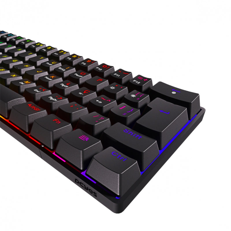 TECLADO GAMER MECANICO 60% ZOT PRETO