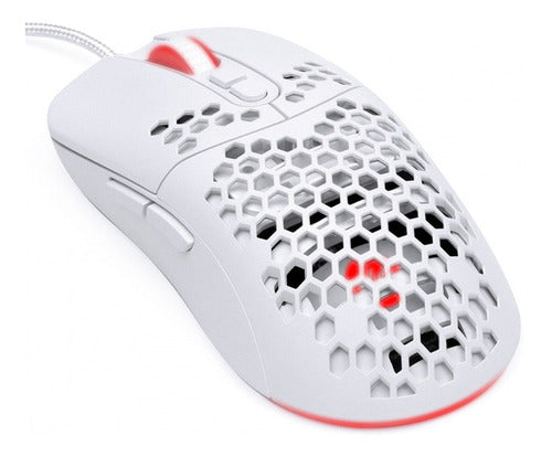 Mouse Gamer Vx Gaming Void Led Rgb 7600 Dpi Branco