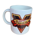 Caneca Ceramica STREET FIGHTER Ryu BLACK  - BRANCA