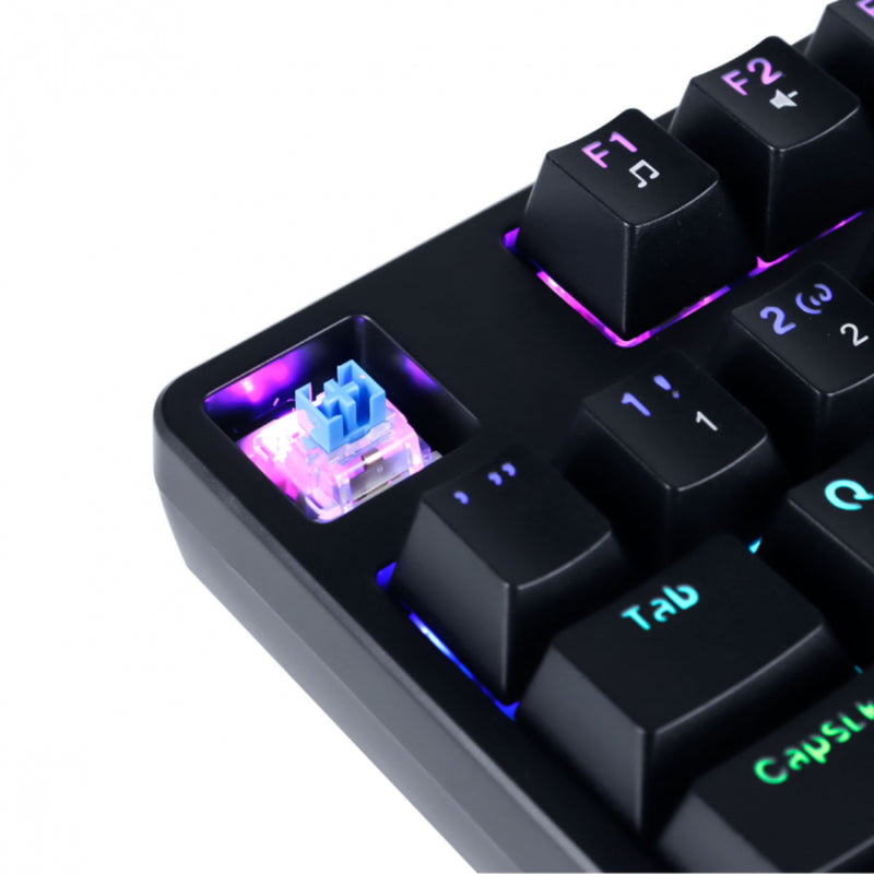 TECLADO GAMER MECANICO KRATZ - SWITCH OUTEMU BLUE HOTSWAP - LED RGB