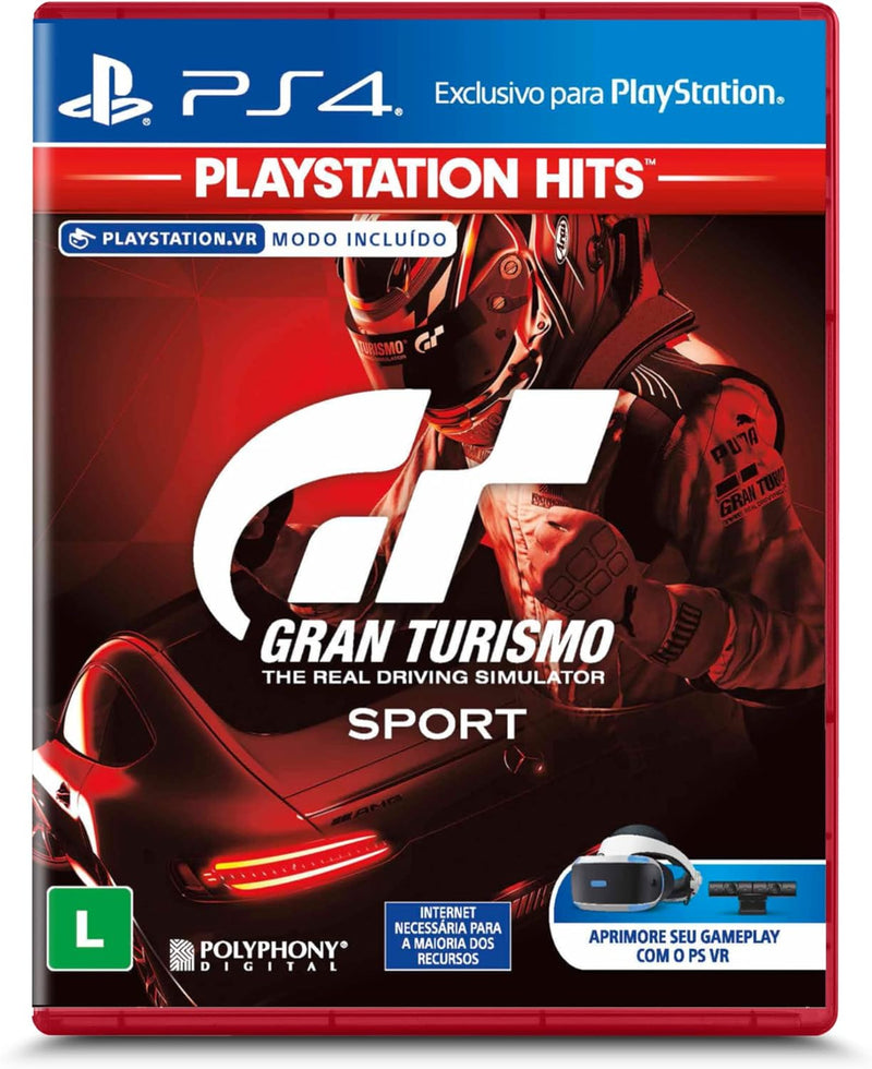 Jogo Gran Turismo Sport PS4 Midia Fisica
