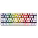 TECLADO GAMER MECANICO 60% ZOT BRANCO