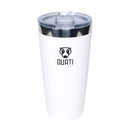 COPO TERMICO QUATI COM TAMPA 473ML BRANCO - CBCT473
