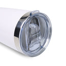 COPO TERMICO QUATI COM TAMPA 473ML BRANCO - CBCT473