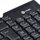 TECLADO USB COMPACTO DYNAMIC ABNT2 CABO 1.8M PRETO - DT150