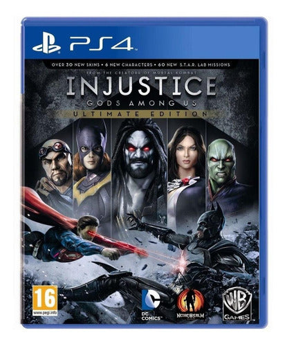 Injustice: Gods Among Us Ultimate Ps4-físico (lacrado)