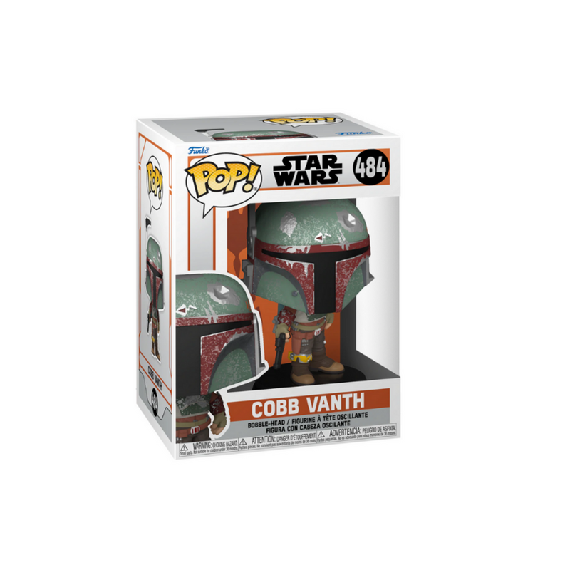 Funko Pop! Cobb vanth  com armadura de boba fett o xerife 484 - Star Wars