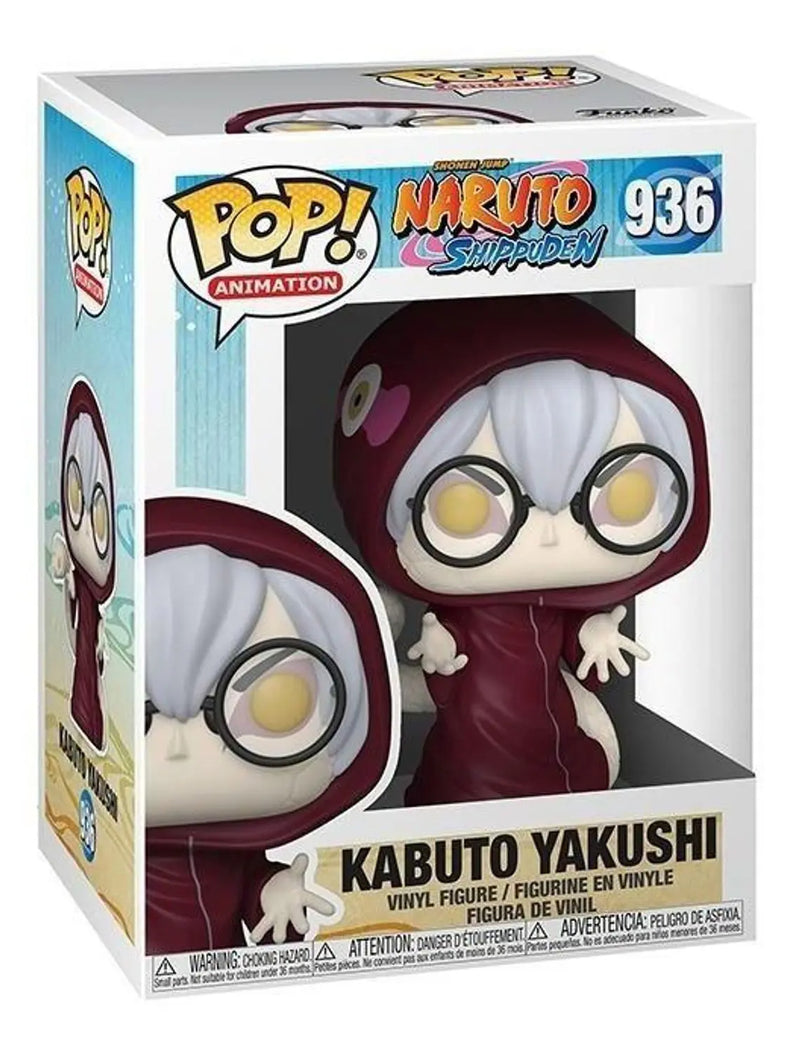 Kit Funko Pop Naruto Shippuden Kabuto e kakashi 994 e 936