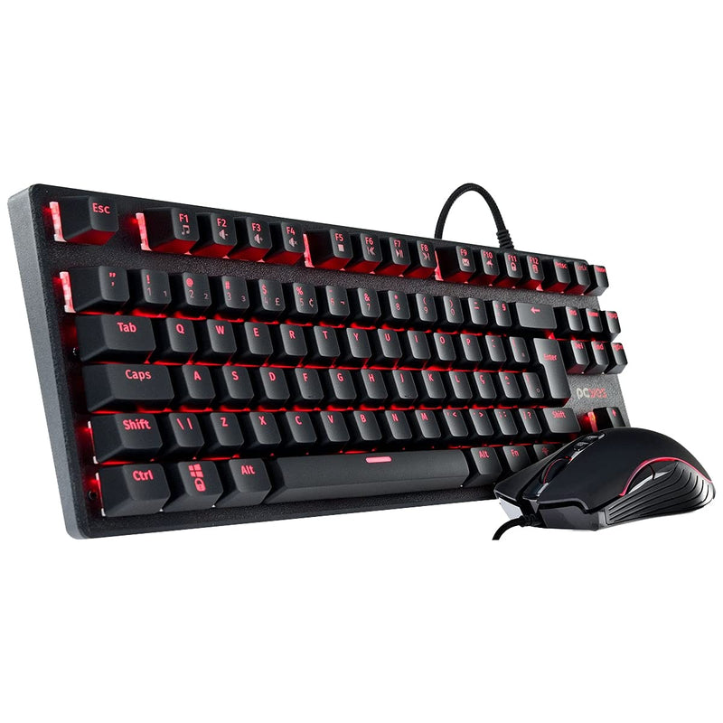 TECLADO MECANICO + MOUSE GAMER USB MK50LR OUTEMU BLUE ABNT2