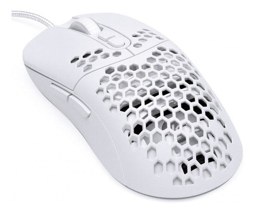 Mouse Gamer Vx Gaming Void Led Rgb 7600 Dpi Branco