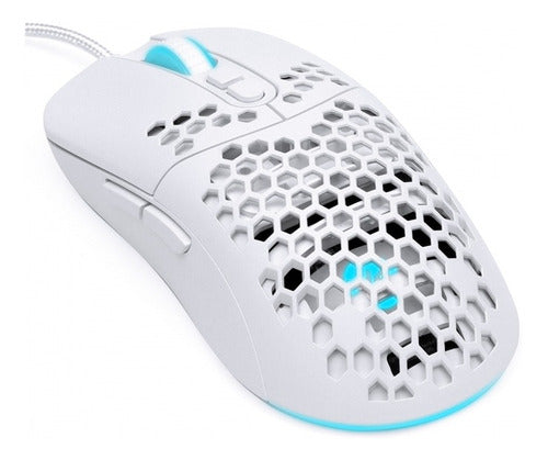 Mouse Gamer Vx Gaming Void Led Rgb 7600 Dpi Branco