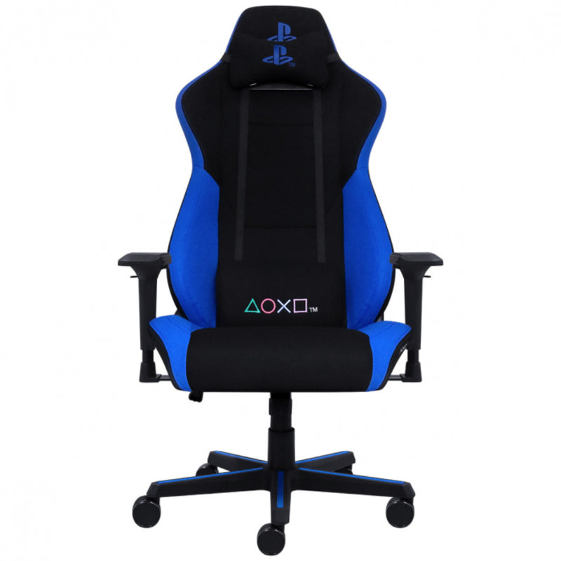 CADEIRA GAMER PLAYSTATION BY PCYES - AZUL