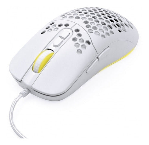 Mouse Gamer Vx Gaming Void Led Rgb 7600 Dpi Branco