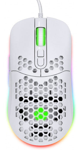 Mouse Gamer Vx Gaming Void Led Rgb 7600 Dpi Branco