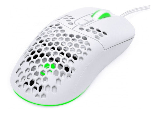 Mouse Gamer Vx Gaming Void Led Rgb 7600 Dpi Branco