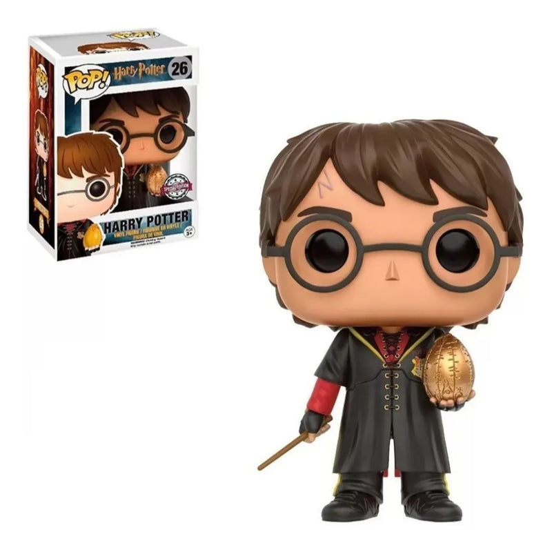 Funko Pop! Harry Potter com ovo dourado 26 - Harry Potter