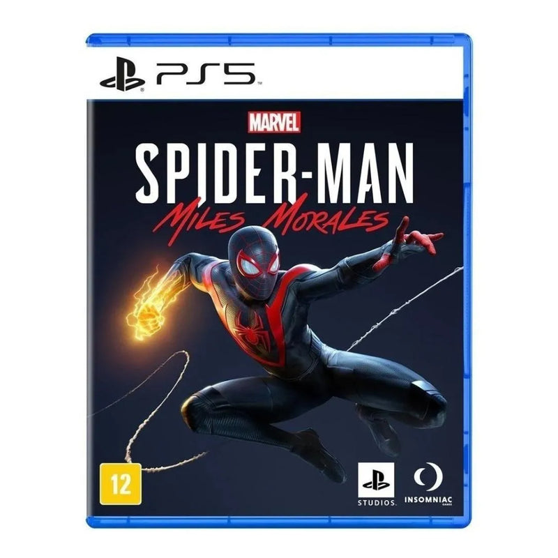 Jogo Marvels Spider-man Miles Morales Ps5 Br Midia Fisica