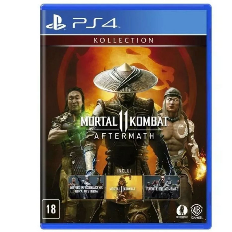 JOGO Mortal KOMBAT 11: Aftermath Kollection - PS4