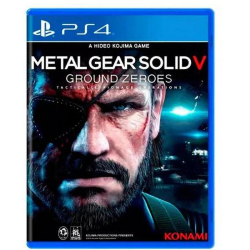 Jogo - Metal Gear Solid V Ground Zeroes PS4