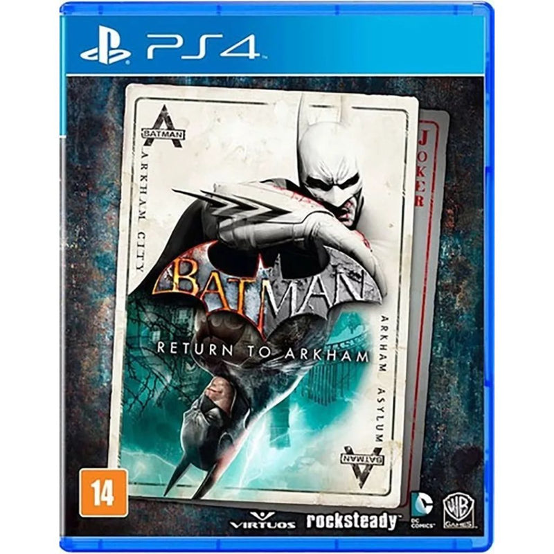 Jogo - BATMAN: RETURN TO ARKHAM BR PS4