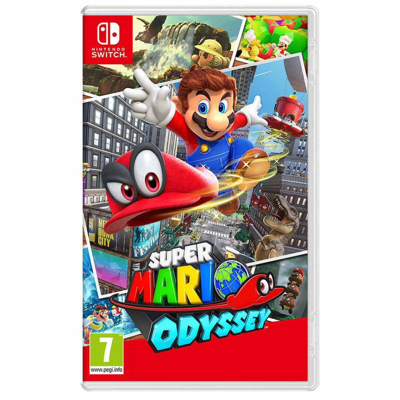 Jogo Super Mario Odyssey - nintendo switch