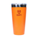 COPO TERMICO QUATI COM TAMPA 473ML COBRE/LARANJA - CUCT473