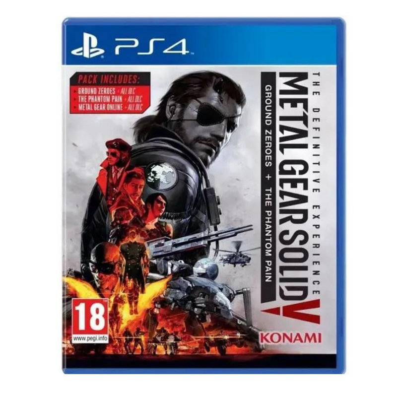 Jogo Metal Gear Solid V The Definitive Experience -PS4